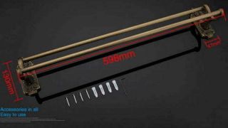 Полотенцедержатель Gappo G3609 бронза