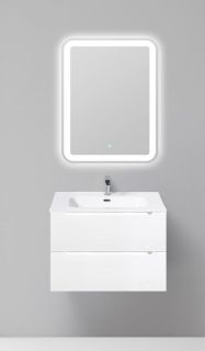 Тумба под раковину BelBagno подвесная 70x50см Bianco Lucido ETNA39-700/390-2C-SO-BL-P