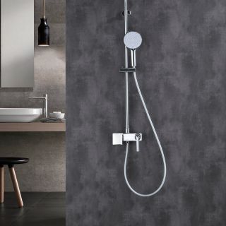 Душевая стойка Black&White Gravity 9103С хром