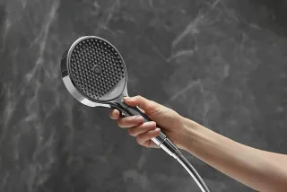 Душевая лейка Hansgrohe Rainfinity 26864340 черный