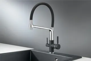 Смеситель для кухни Granula 0083, ШВАРЦ шварц