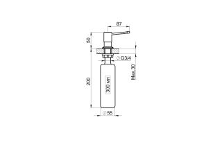Дозатор Granula 05 D, БАЗАЛЬТ