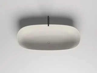 Ванна из искусственного камня Salini Greca Meander S-Stone 103021MRH 180x80см RAL снаружи