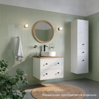 Тумба подвесная IDDIS Torr TOR60WBi95K со столешницей 60см белый матовый