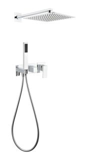 Душевая система скрытого монтажа Grocenberg GB5080CR с Картриджем Kerox (Венгрия) Хром