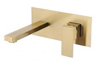 Смеситель встраиваемый для раковины Groсenberg GB588 Бронза