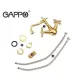 Смеситель для раковины Gappo G1389-4 бронза