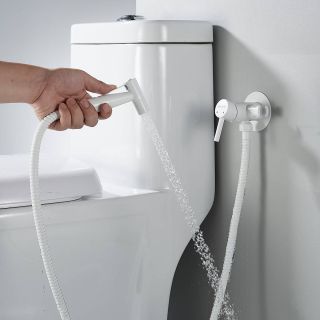 Гигиенический душ со смесителем Shevanik S147C белый