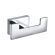 Двойной крючок для ванной Wonzon & Woghand Flat WW-9725 хром