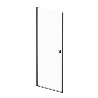 Душевая дверь AM.PM Sunny W87G-80-1P-BT прозрачное стекло профиль черный 80x190