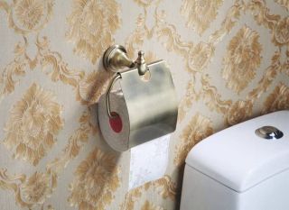 Держатель для туалетной бумаги Rose RG1105Q бронза