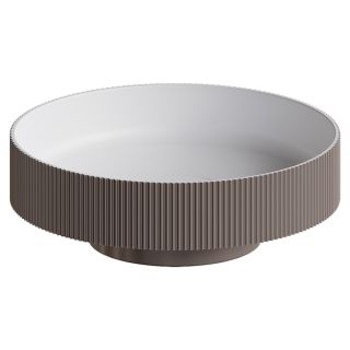 Раковина накладная Armadi Art Sole Corian 801-R-D 40 см Delmar