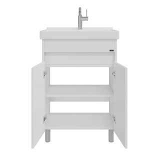 Напольная тумба под раковину Санта Мира 700472 60 см белый