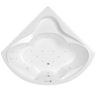 Гидромассажная ванна WHITECROSS Konsul 0110.150150.100.ULTRA.CR 150 см Ultra хром