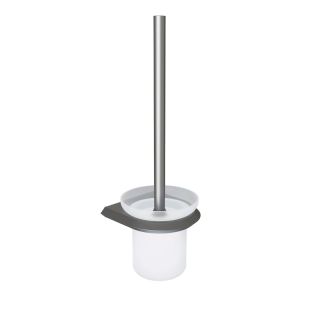 Ершик для унитаза Knotlor TB103GM, оружейная сталь