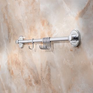 Полотенцедержатель РМС A5026 трубчатый с крючками хром