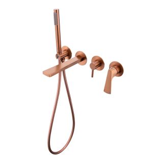 Смеситель для ванны встраиваемый Raglo R07.32.33 матовая медь