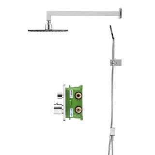 Душевой комплект Swedbe Platta 5559 с термостатом хром