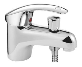 Смеситель на борт ванны Haiba HB1221 хром