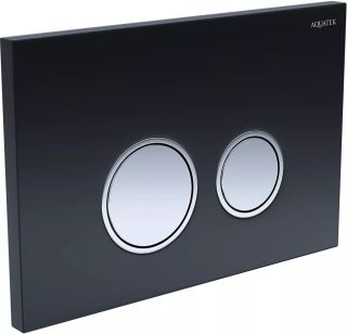 Кнопка смыва Aquatek чёрный KDI-0000029