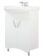 Тумба под раковину Corozo Кентис 60см белый SD-00000314