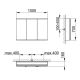 Зеркальный шкаф Keuco Royal Modular 800301100100300 100 см