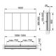 Зеркальный шкаф Keuco Royal Modular 800400161100000 160 см