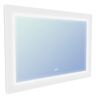 Зеркало с подсветкой IDDIS Oxford ЗЛП112 100см белый матовый