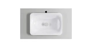 Тумба с раковиной Astra-Form Классик 4631177715563 90 см серый матовый