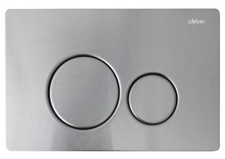 Кнопка смыва ABBER AC0121MCH хром матовый