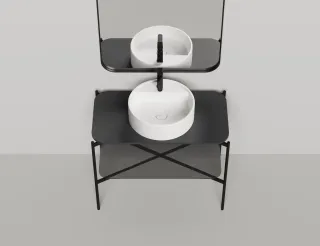 Консоль Salini Grazia 27G108 80см с зеркалом