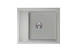 Мойка кухонная Granula Kitchen Space 6004, АРКТИК