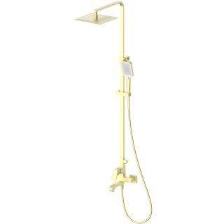 Душевая стойка Wonzon & Woghand Flex WW-88047072-BG брашированное золото