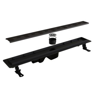 Душевой лоток RGW Drain Leo-30 60213060-04 чёрный