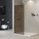 Душевая перегородка CEZARES LIBERTA-L-1-TB-80-BR-NERO