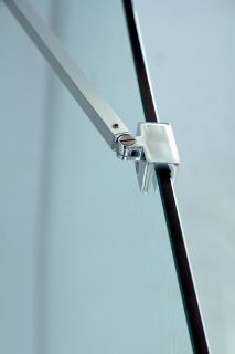 Душевая перегородка CEZARES LIBERTA-L-1-TB-80-C-Cr