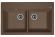 Кухонная мойка Florentina Липси 820 мокко