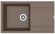 Кухонная мойка Florentina Липси 860 мокко