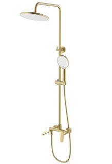 Душевая стойка Splenka S41.24.03 золотой сатин