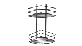 Полка Fixsen угловая двухэтажная черная (FX-710B-2)