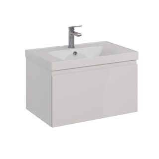 Тумба под раковину Lemark Veon Mini LM02VM70T 70 см белый глянец