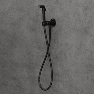 Гигиенический душ со смесителем Lemark Solo LM7171BL чёрный