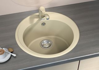 Кухонная мойка Florentina Лотос 510 антрацит