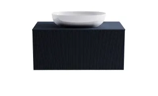 Тумба с раковиной Astra-Form М-40 4631177714863 90 см серый матовый