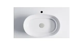 Тумба с раковиной Astra-Form М-40 4631177713262 100 см серый матовый