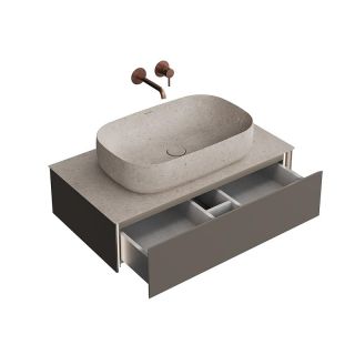 Тумба под раковину Kerama Marazzi Magica MA.90.1\EGR.M 90 см вечерний серый матовый