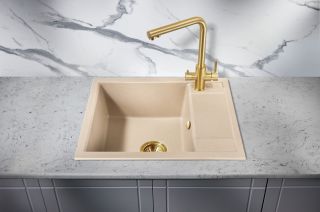 Мойка для кухни Milacio Navarra 60 Cuarzo MC.77074 бежевый