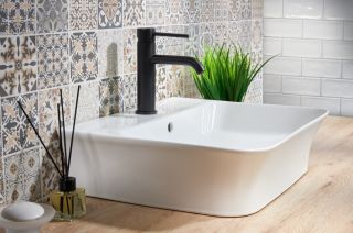 Смеситель для раковины Milacio Ultra MCU.550.MB чёрный матовый