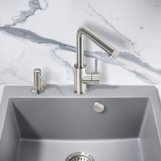 Смеситель для кухни Milacio Ultra MCU.555.SS нержавеющая сталь