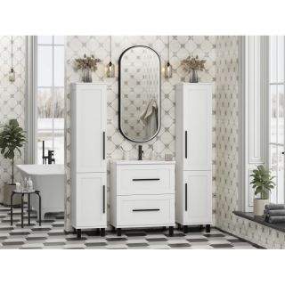 Напольная тумба под раковину Misty Модерн 70 см П-Мод07070-011Пр белый